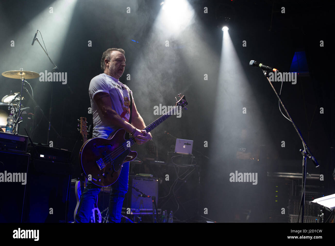 Peter Hook & la luce, Teatro Quirinetta, Roma, Italia, 7-04-2017 Foto Stock