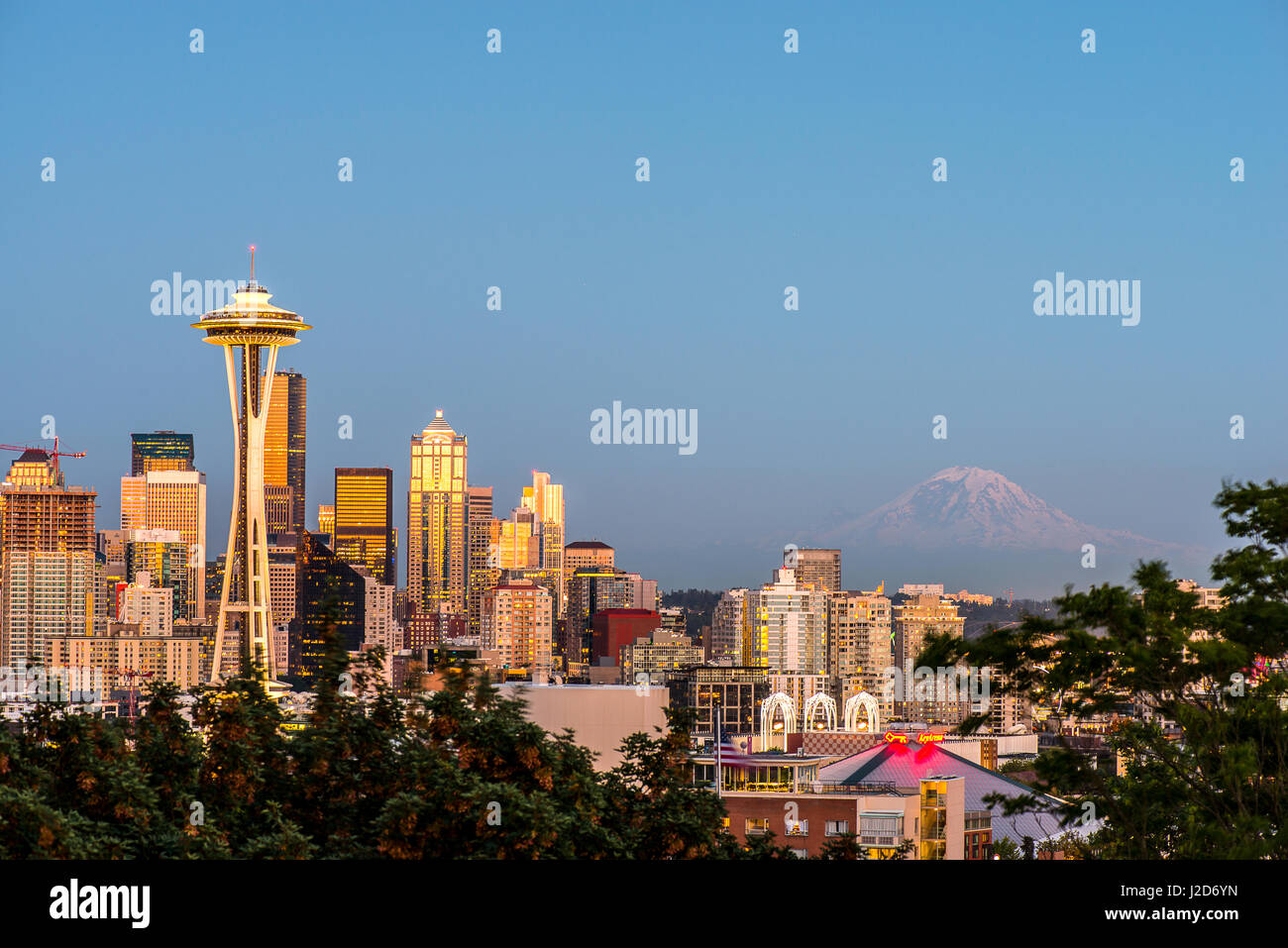 Seattle Washington Foto Stock