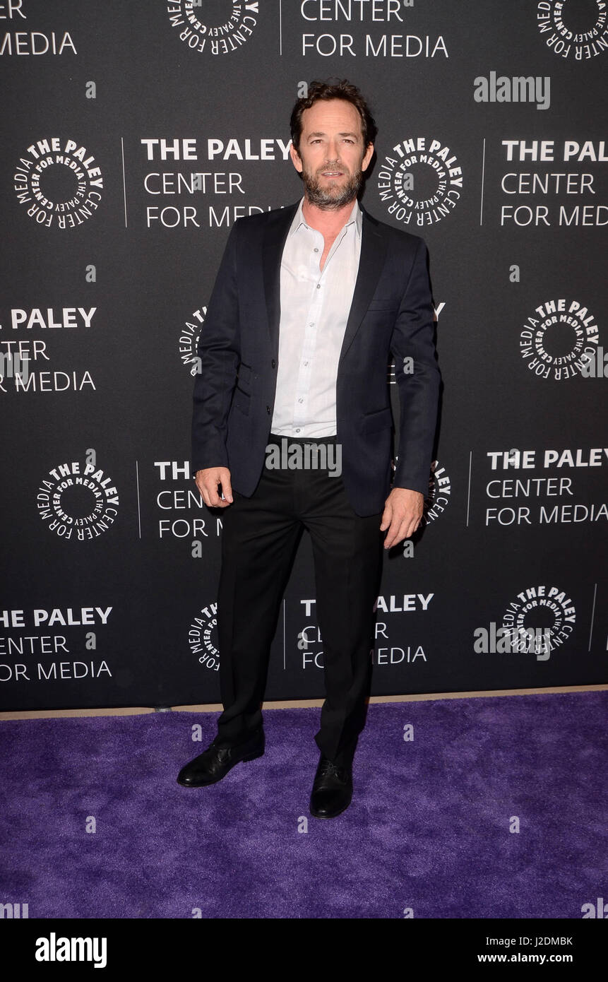 Beverly Hills, Ca. 27 apr, 2017. Luke Perry al 2017 PaleyLive la stagione Primavera 'Riverdale' di screening e di conversazione al Paley Centre for Media on April 27, 2017 in Beverly Hills, la California. Credito: David Edwards/media/punzone Alamy Live News Foto Stock