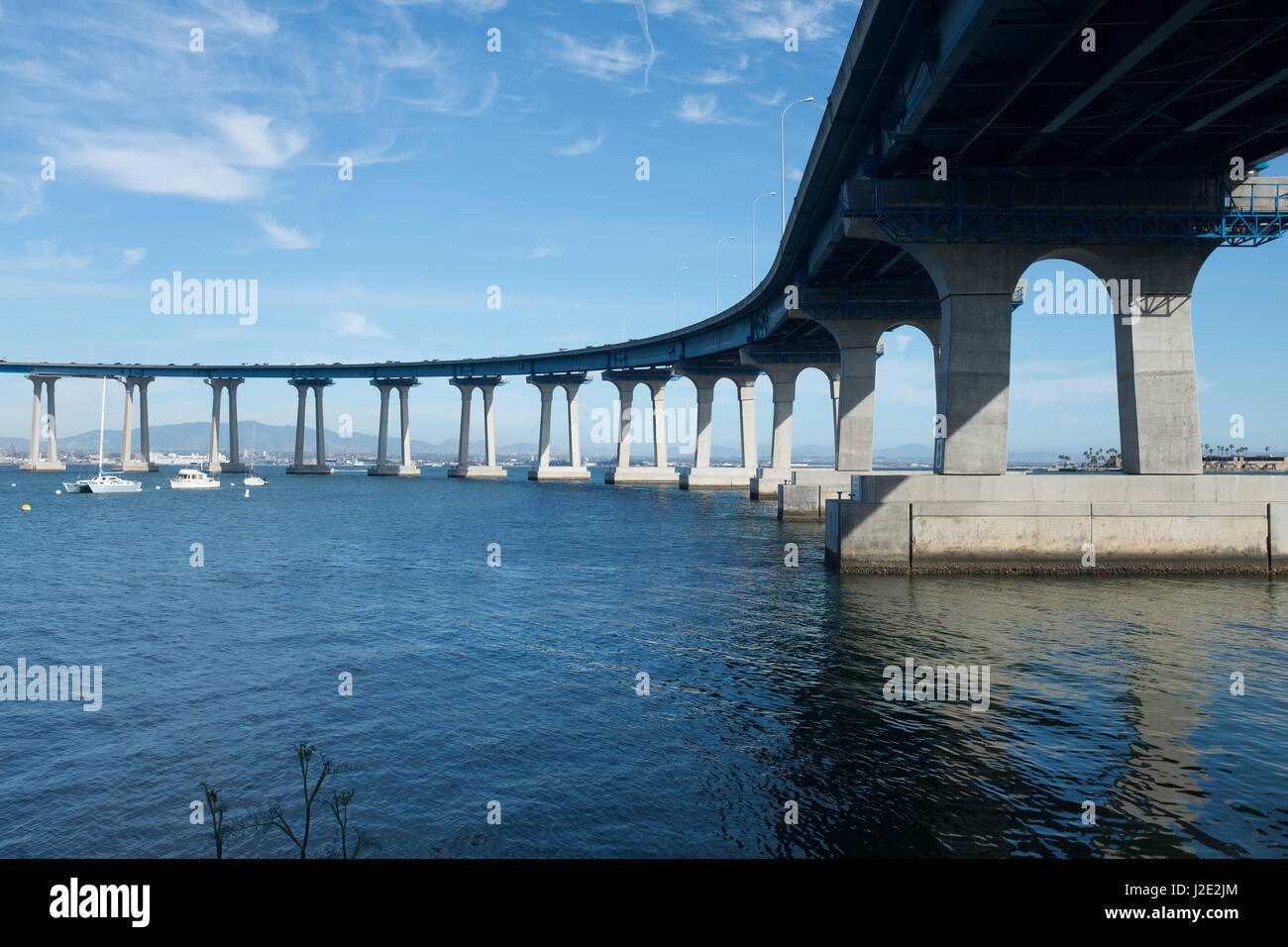 Coronado Bridge, San Diego, California Foto Stock