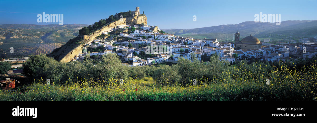 Panorama su Montefrio, Andalusia, Spagna Foto Stock