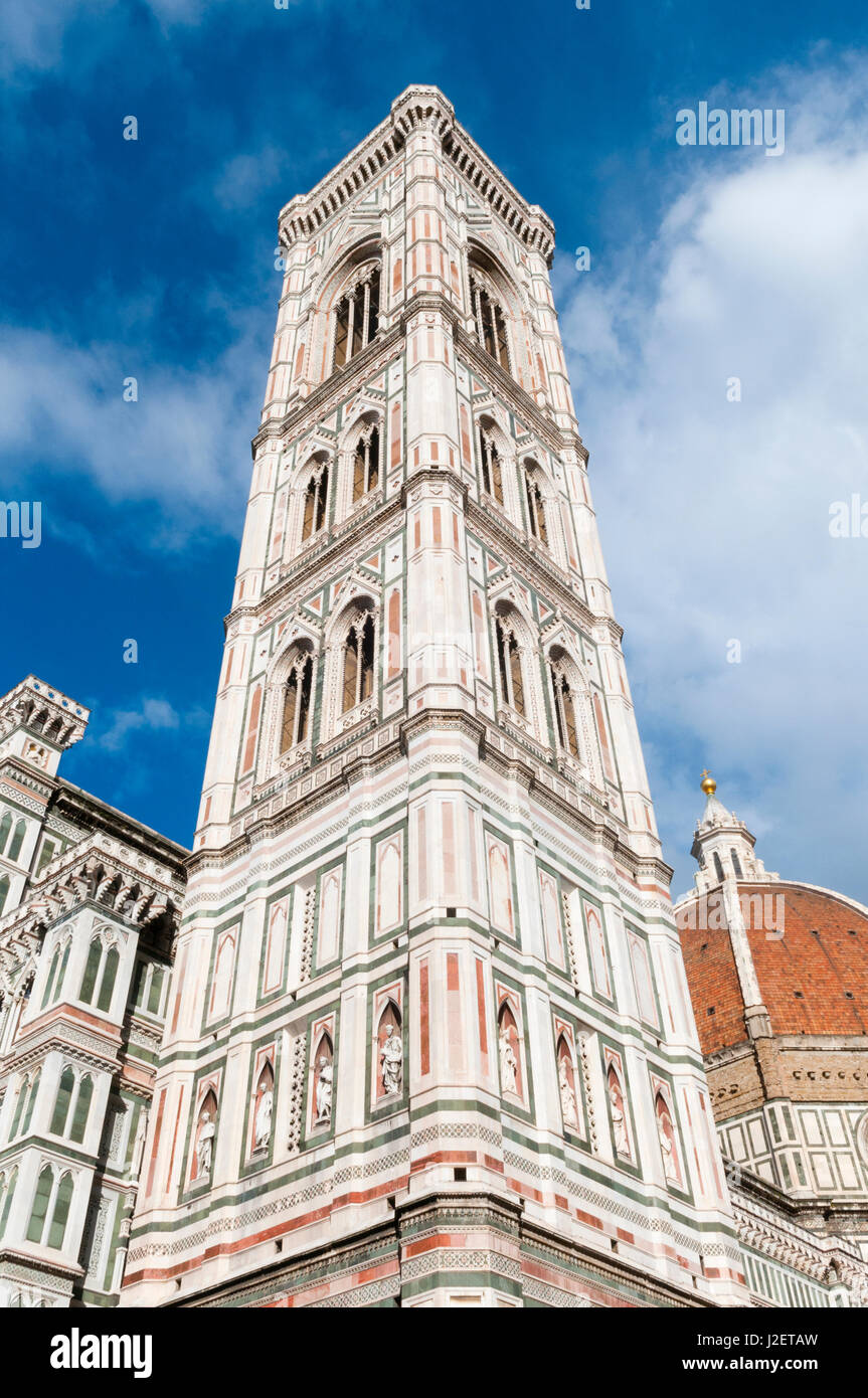 Cattedrale, la cupola del Brunelleschi e il Campanile di Giotto, Piazza