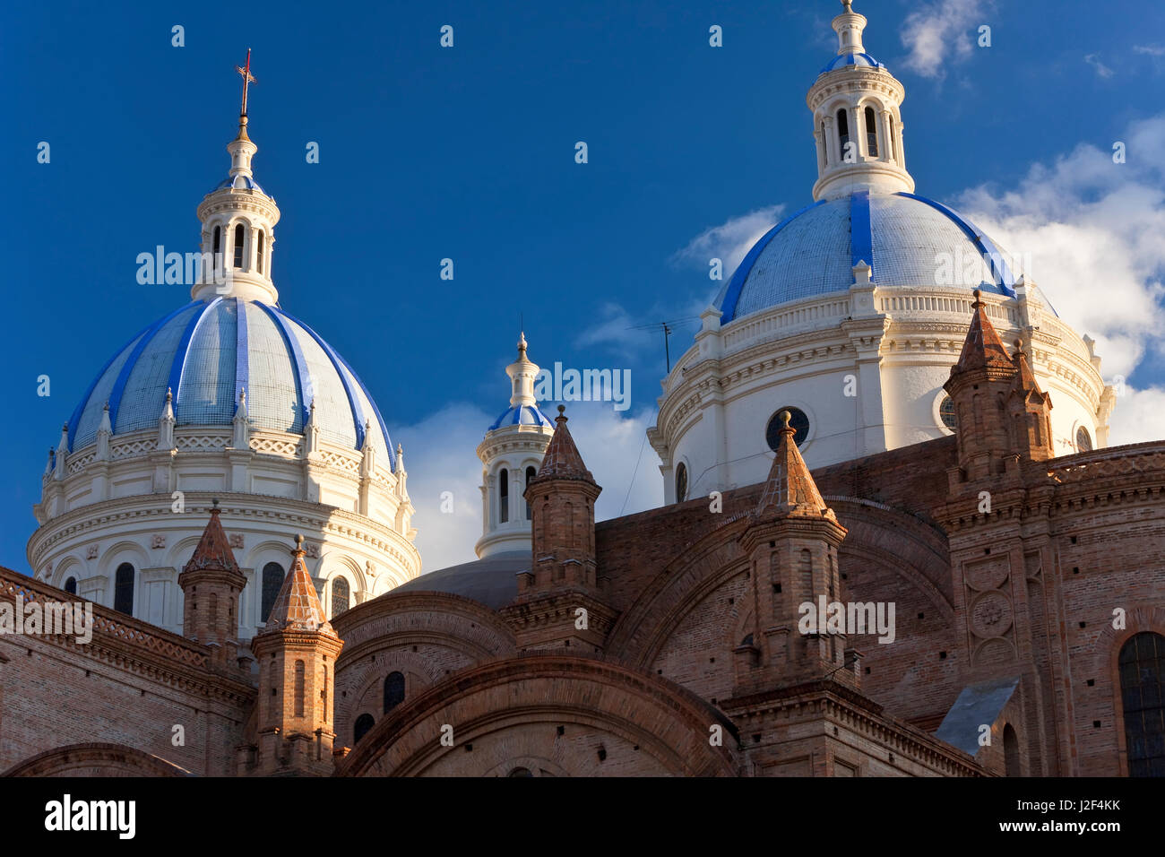 Cattedrale dell Immacolata Concezione, costruito nel 1885, Cuenca, Ecuador Foto Stock