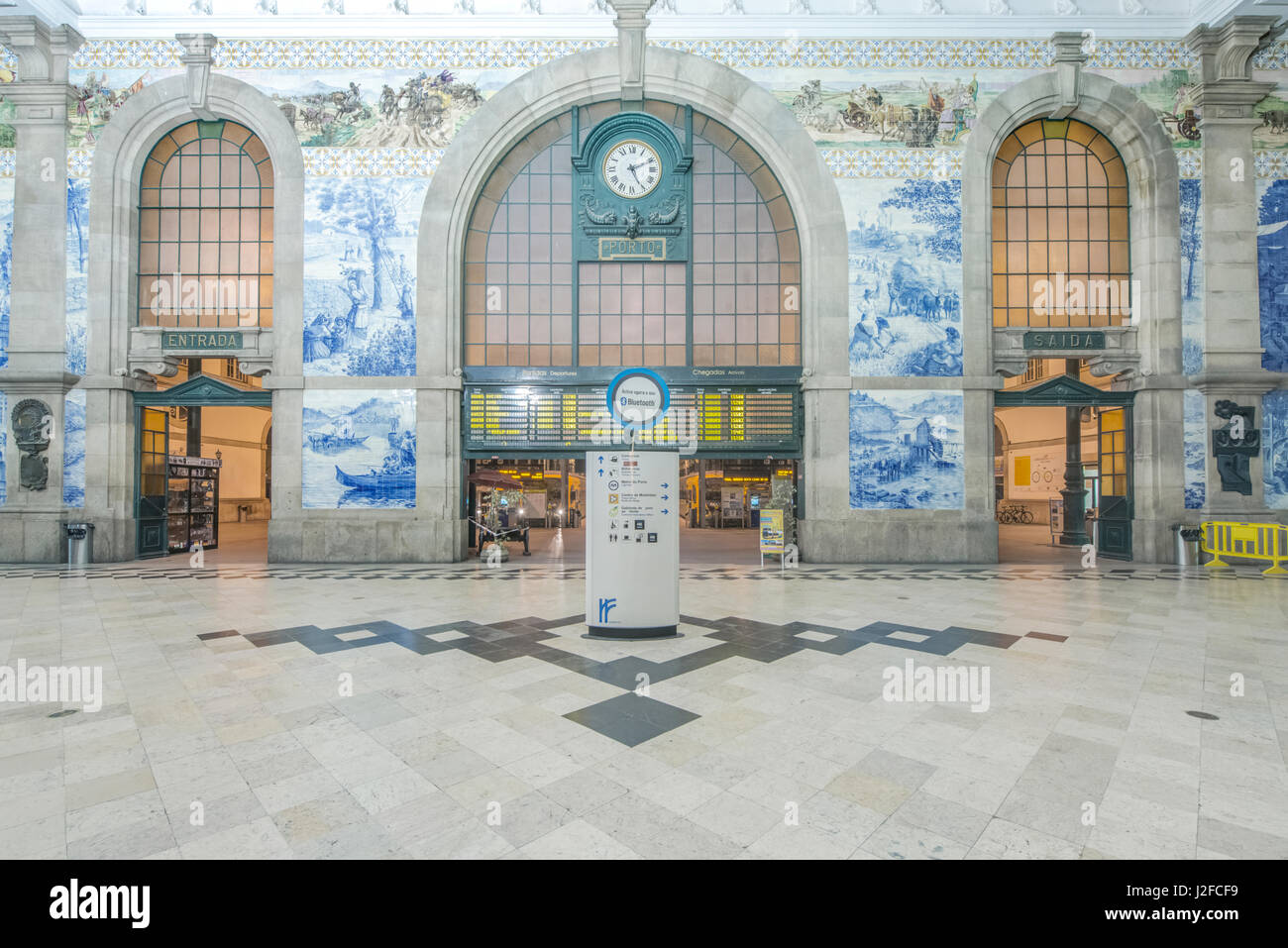 Il Portogallo, Porto, Sao Bento (Stazione di grandi dimensioni formato disponibile) Foto Stock