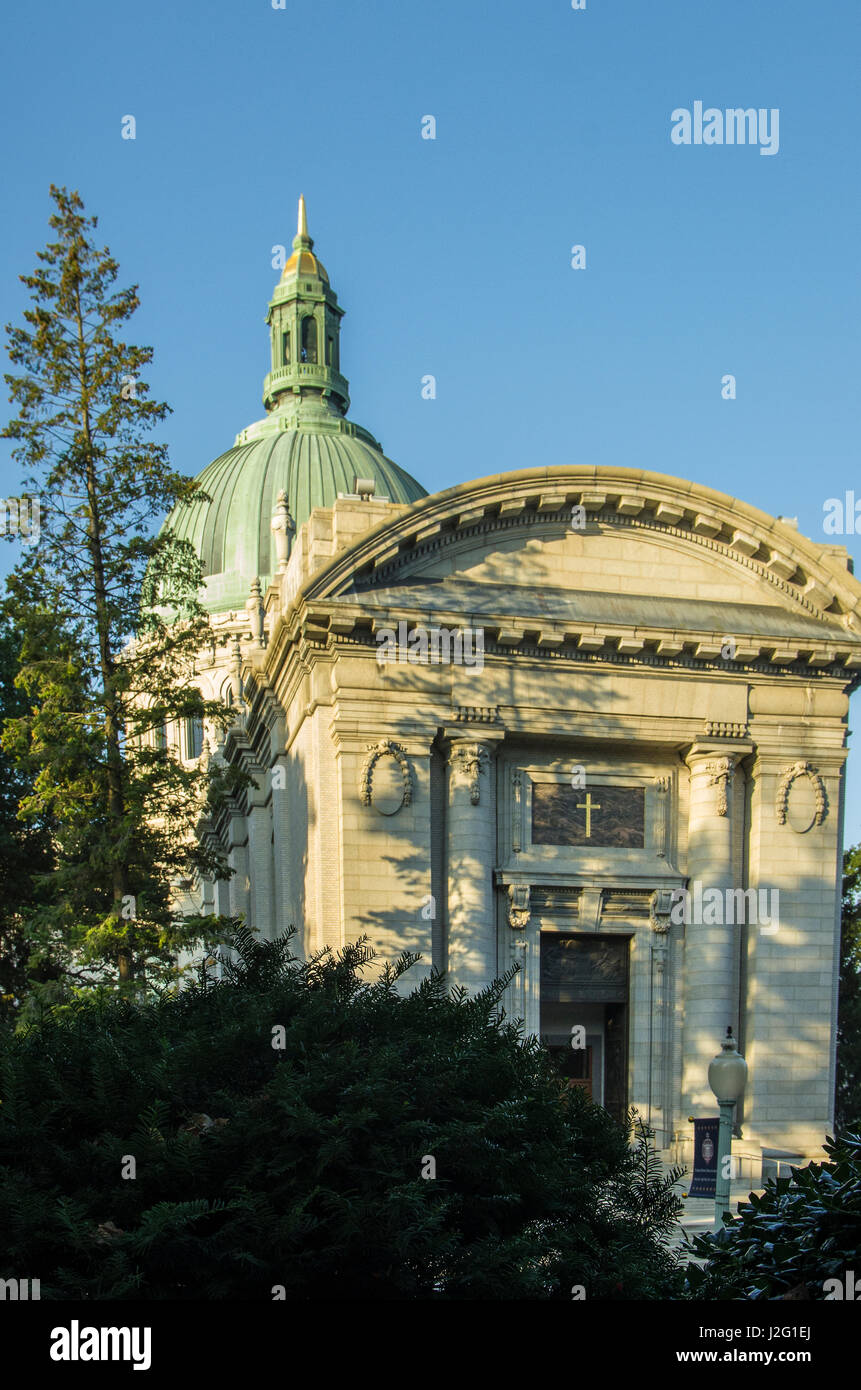 Accademia Navale degli Stati Uniti nella storica Annapolis, MD. Foto Stock