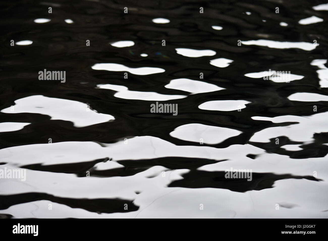 Abstract la riflessione di acqua Foto Stock