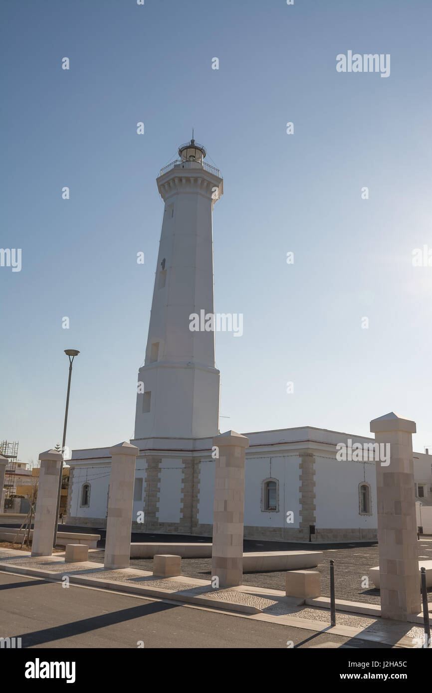 Faro di Torre Canne Fasano (- Italia) Foto Stock