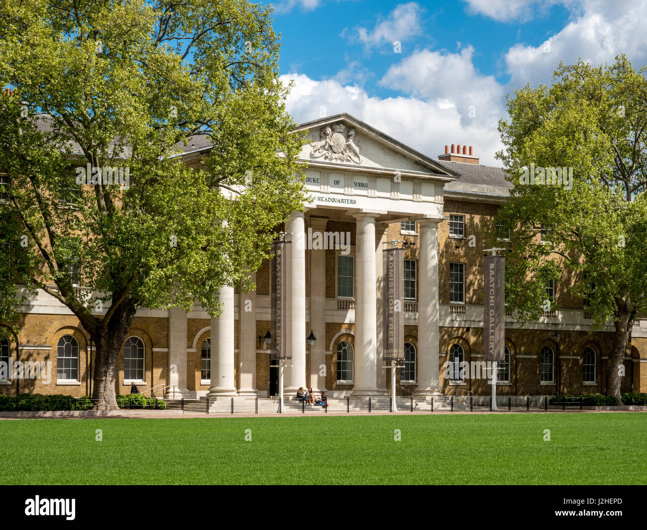 La Saatchi Gallery di Londra, Regno Unito. Foto Stock