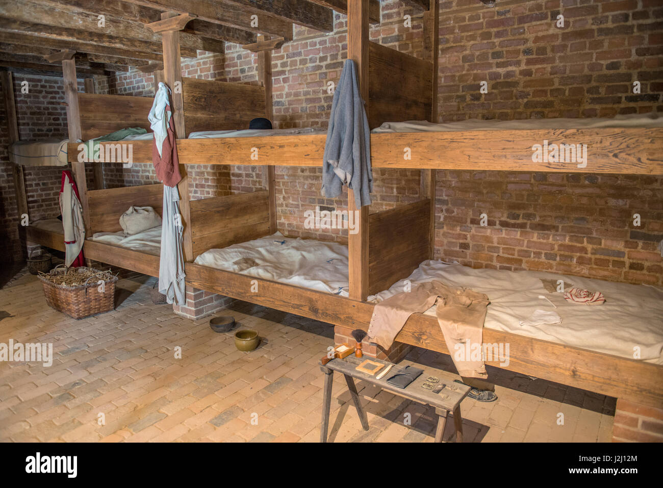Quarti Slave, Mount Vernon, Virginia, Stati Uniti d'America Foto Stock