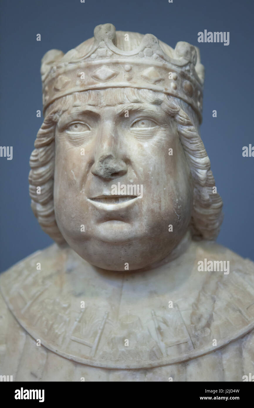 Re Ferdinando I di Napoli, chiamato anche Ferrante (Regno 1458 a 1494