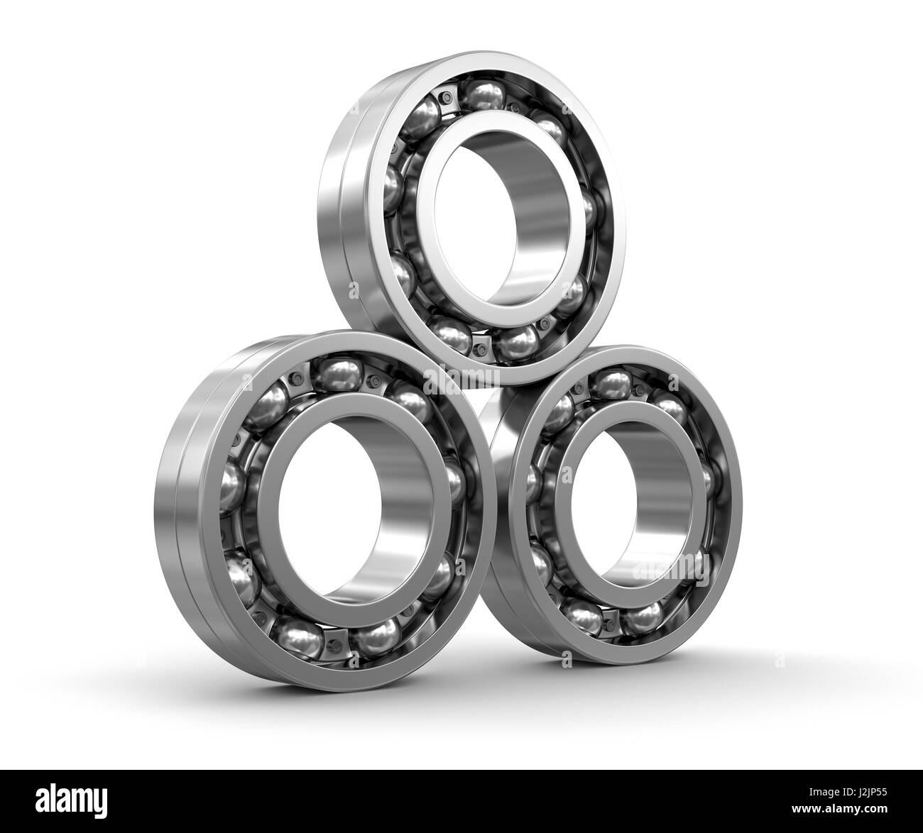 I cuscinetti. Immagine con tracciato di ritaglio Foto Stock