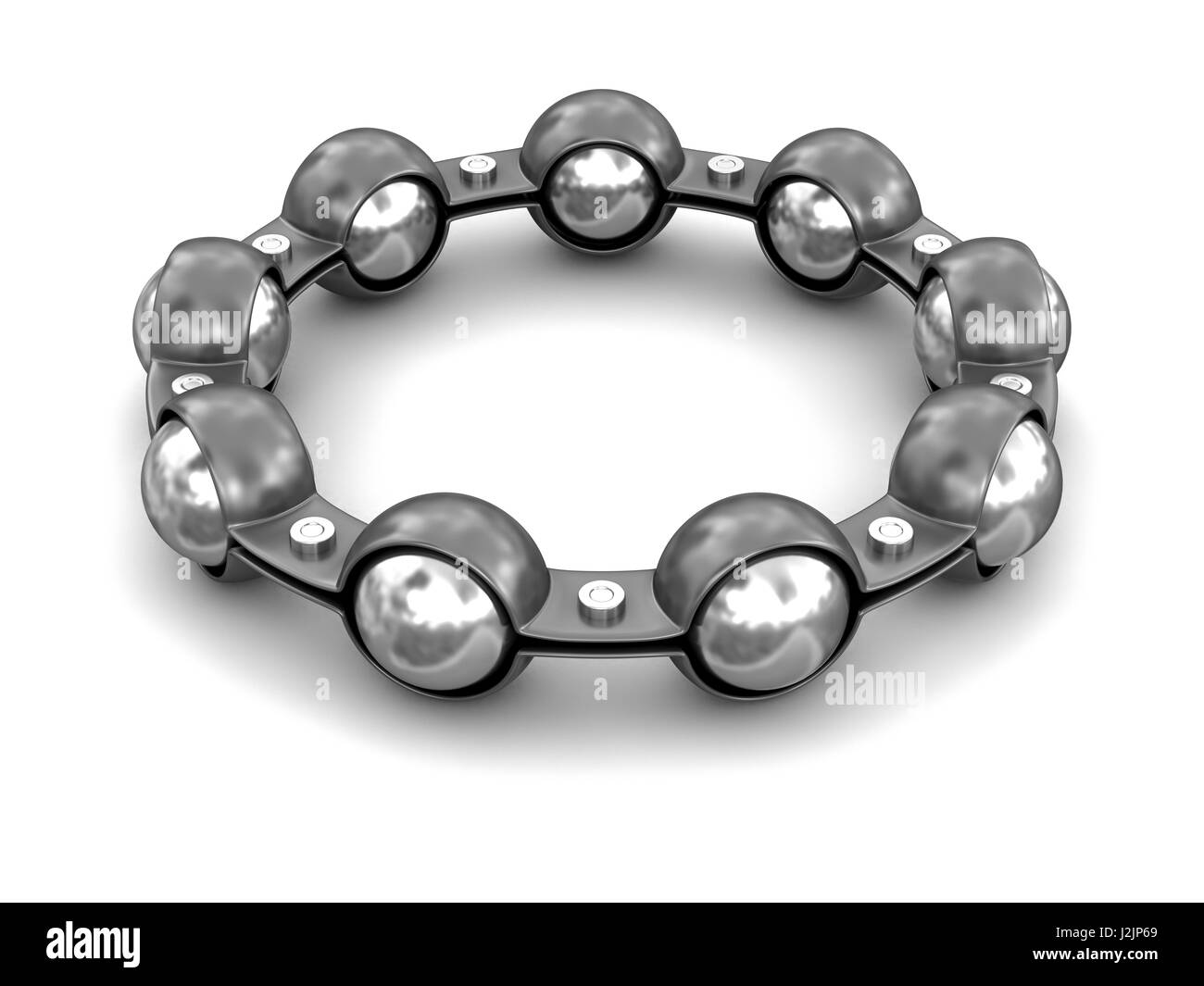 I cuscinetti. Immagine con tracciato di ritaglio Foto Stock