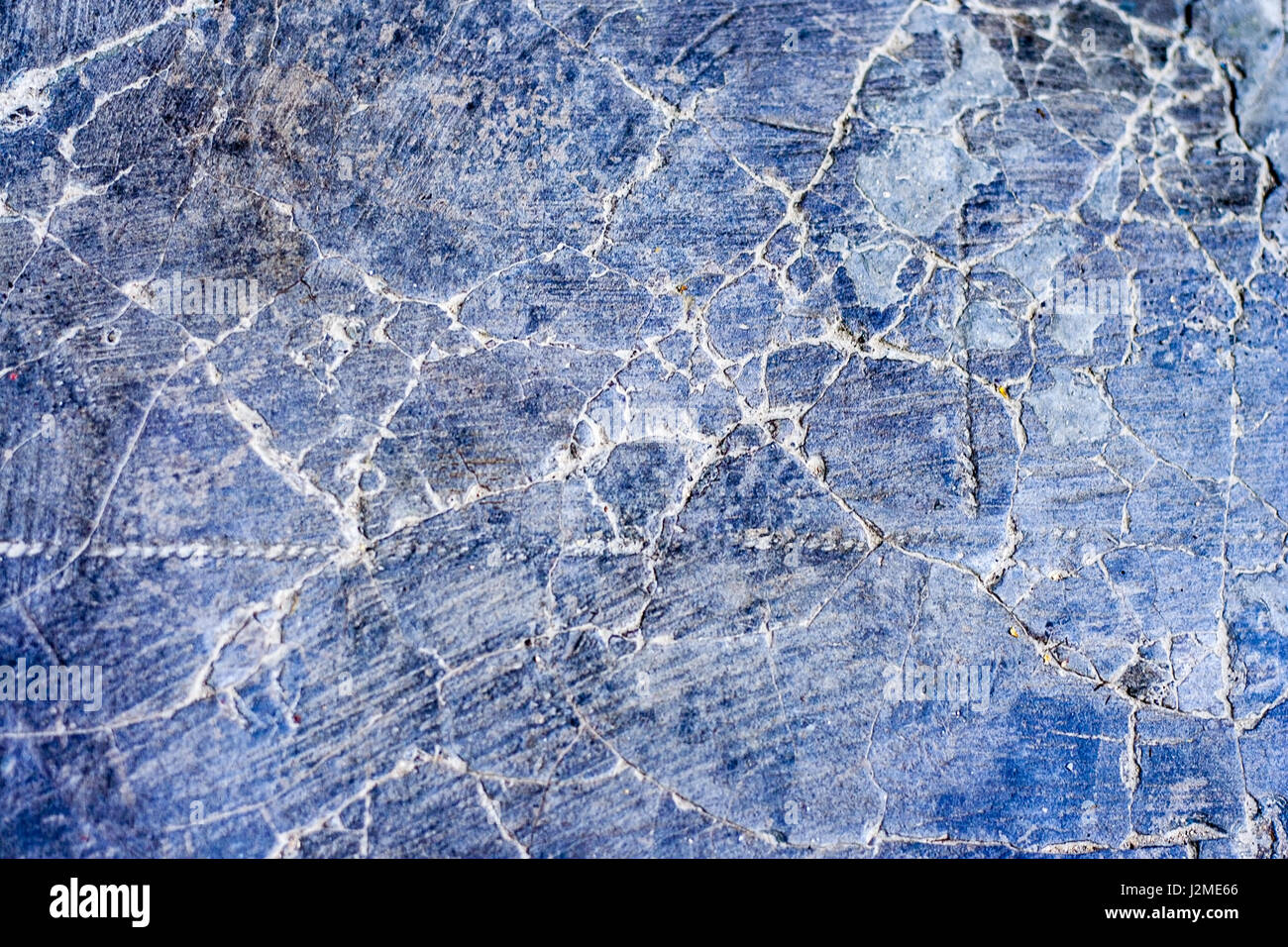 La texture di una superficie ruvida. Foto Stock