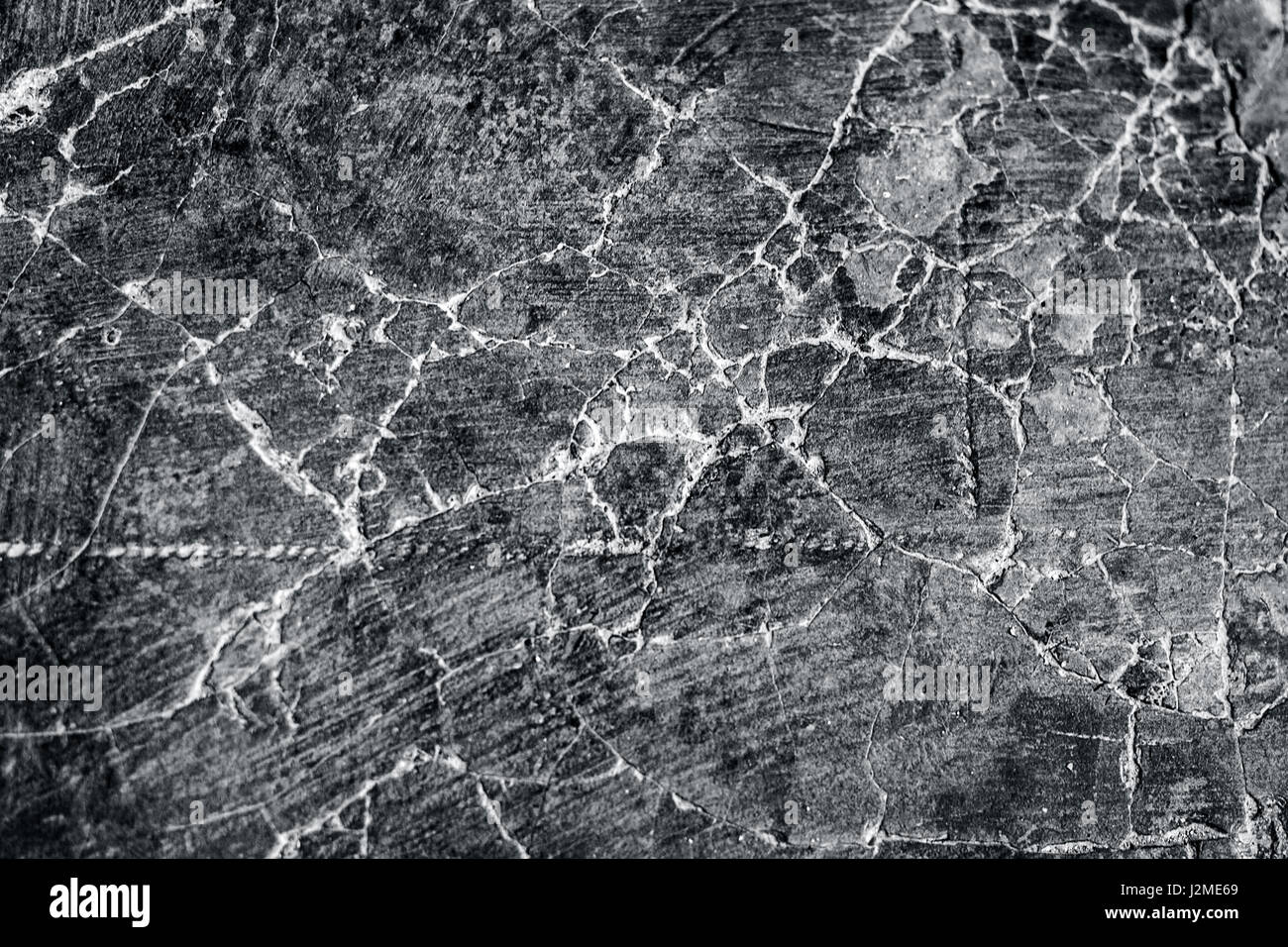 La texture di una superficie ruvida. Foto Stock