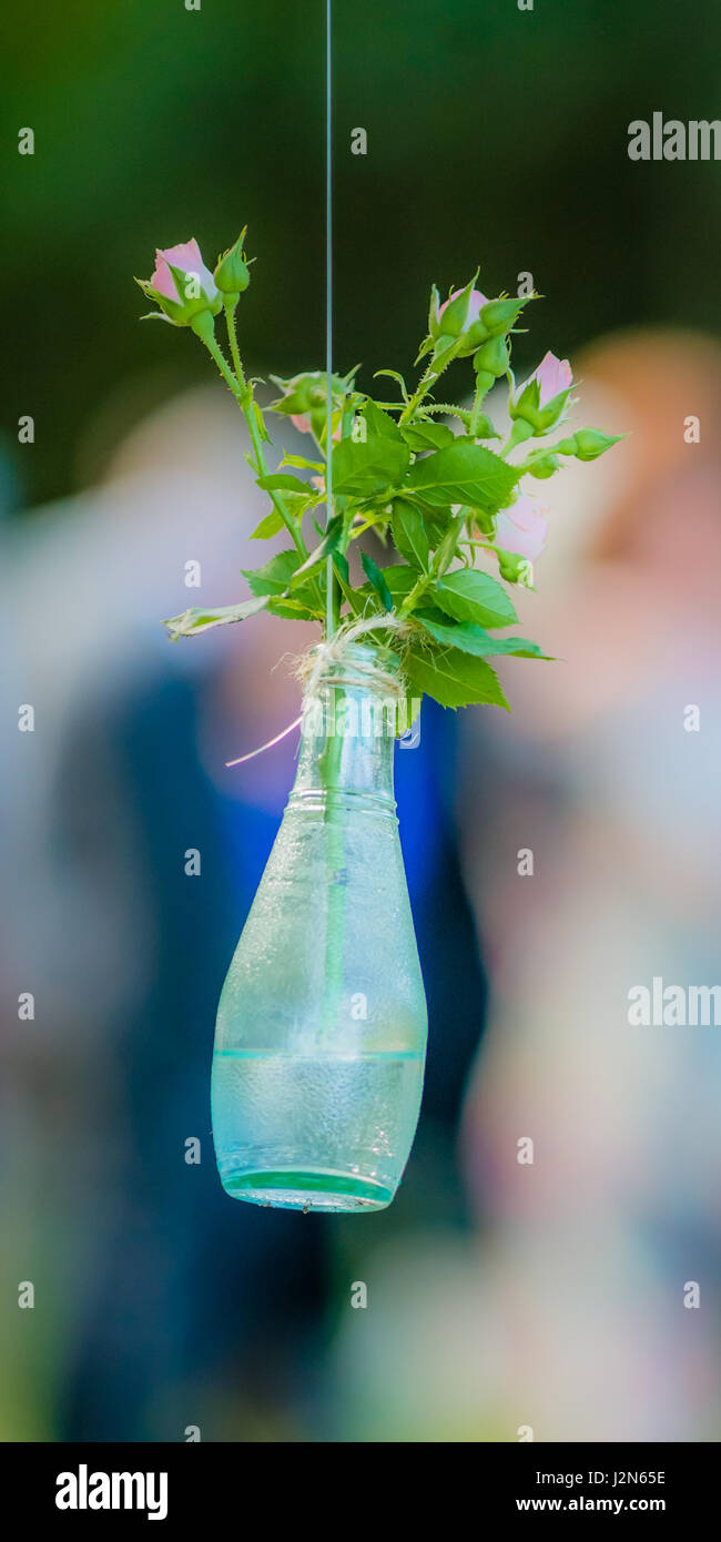 Outdoor decorazioni per matrimoni a Noosa, Queensland, Australia Foto Stock