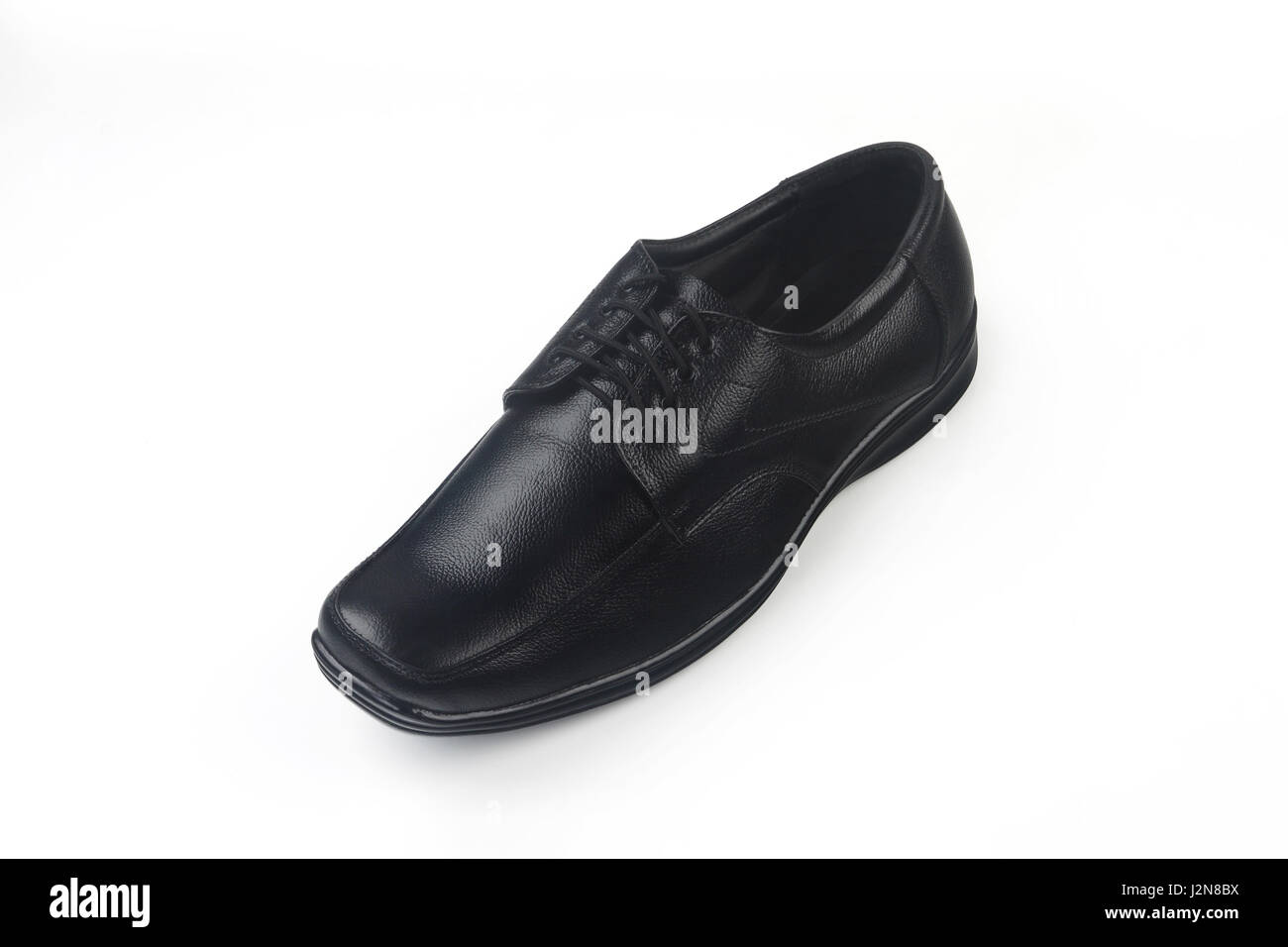 Indian realizzato Scarpe Uomo isolato su bianco Foto Stock