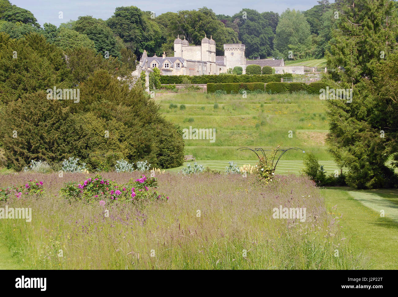 Easton walled gardens Foto Stock