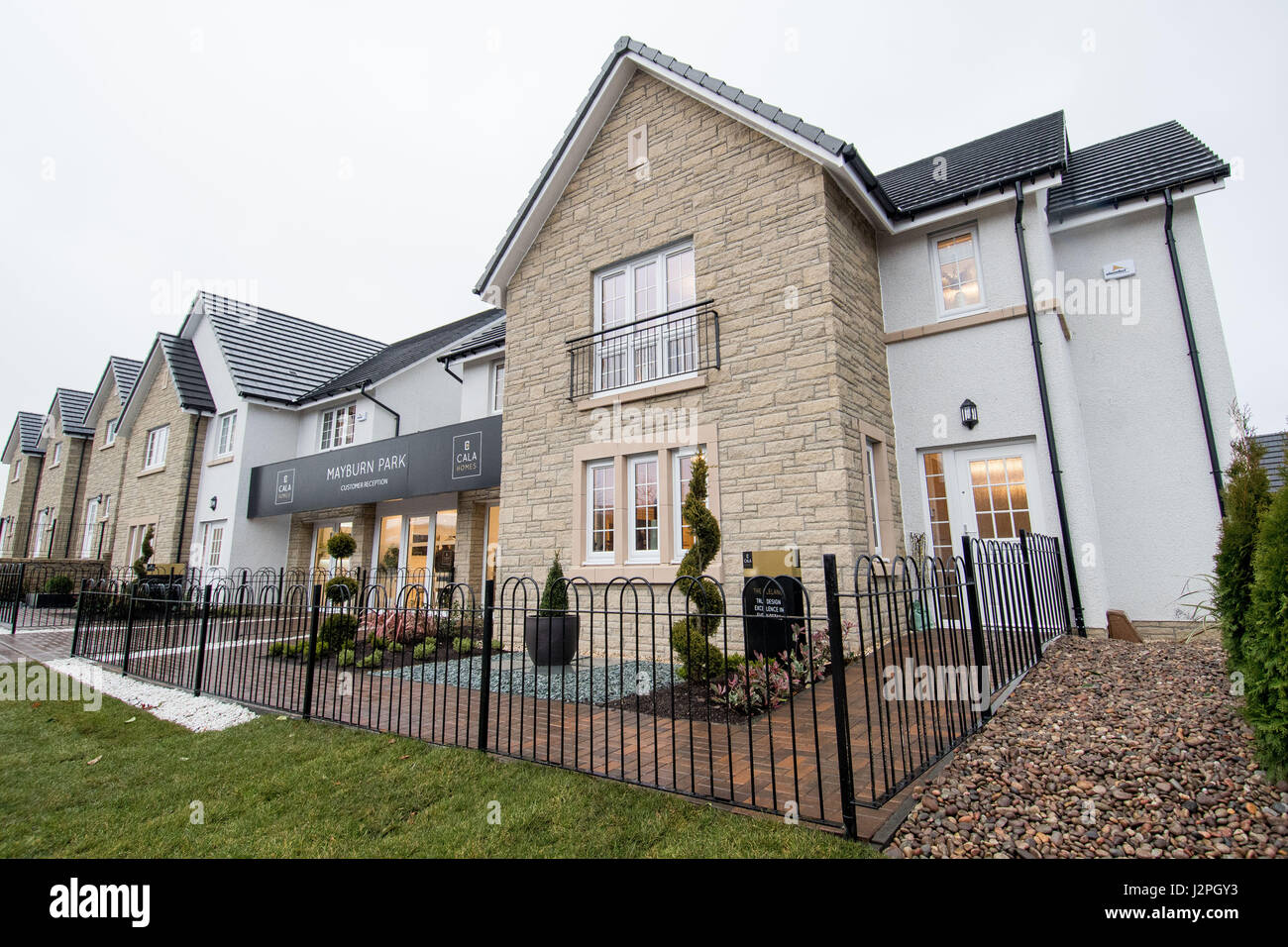 CALA HOMES, Mayburn Park, Loanhead Foto Stock