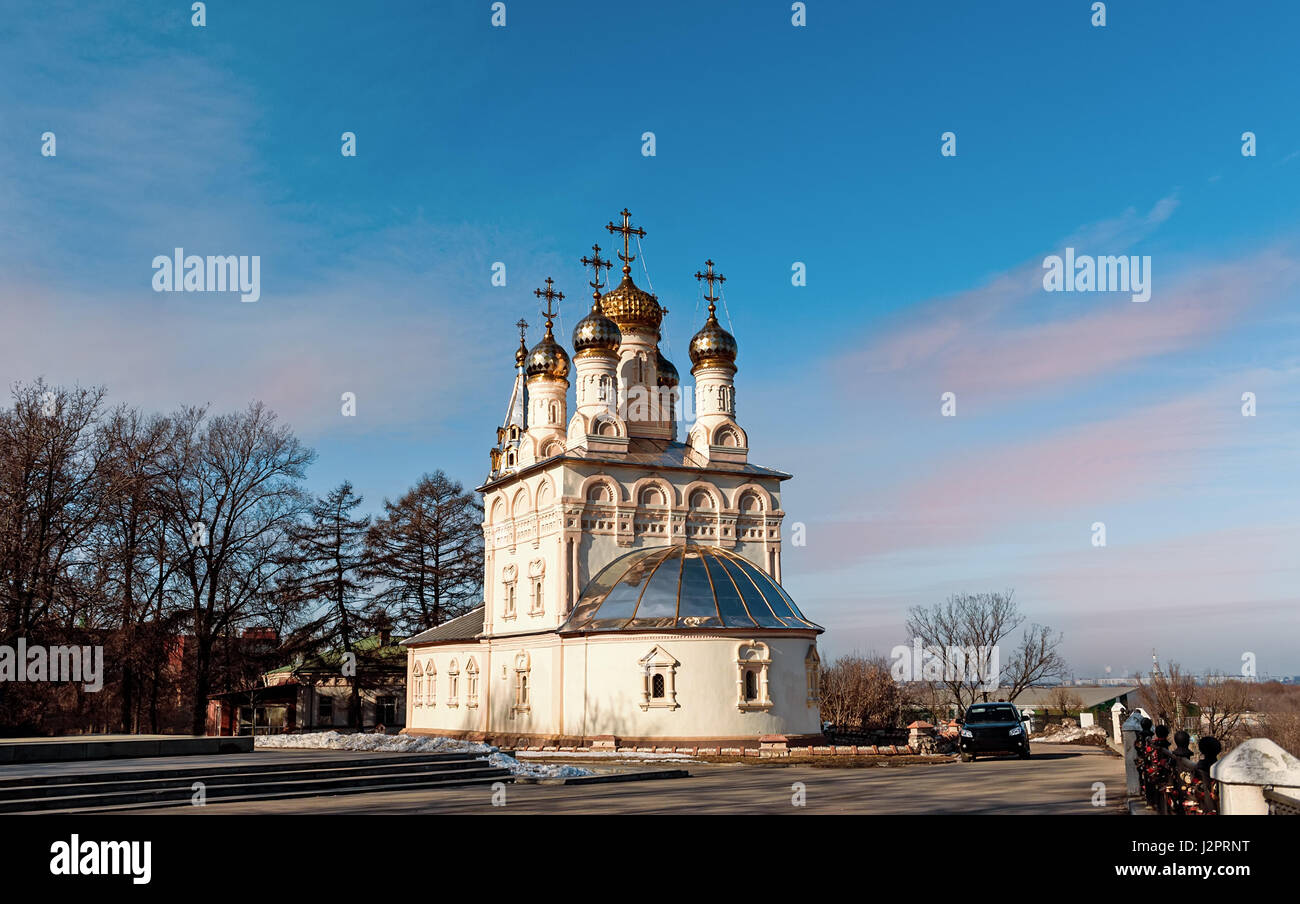 Chiesa della Trasfigurazione dedicata a S. Yesenin, Ryazan, Russia Foto Stock