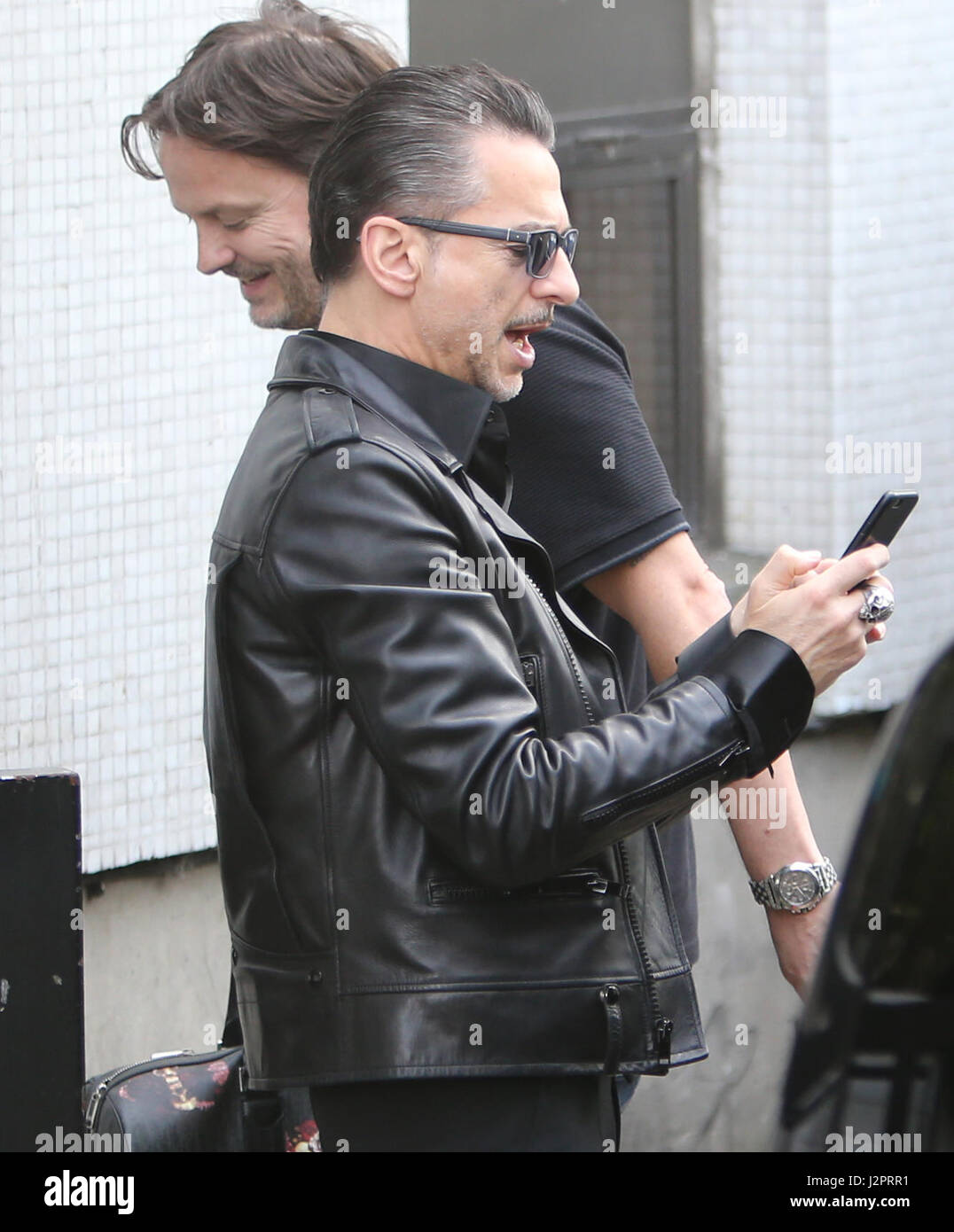 Dave Gahan fuori ITV Studios con: Dave Gahan dove: Londra, Regno Unito quando: 30 Mar 2017 Foto Stock