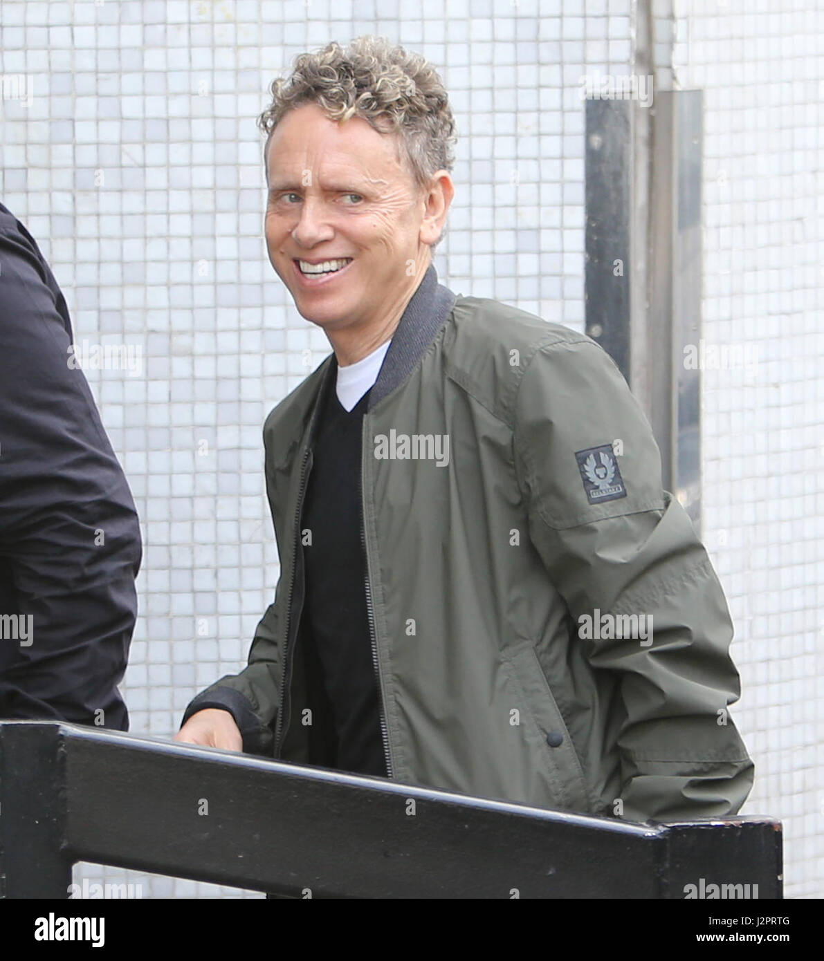 Martin Gore al di fuori di ITV Studios con: Martin Gore dove: Londra, Regno Unito quando: 30 Mar 2017 Foto Stock