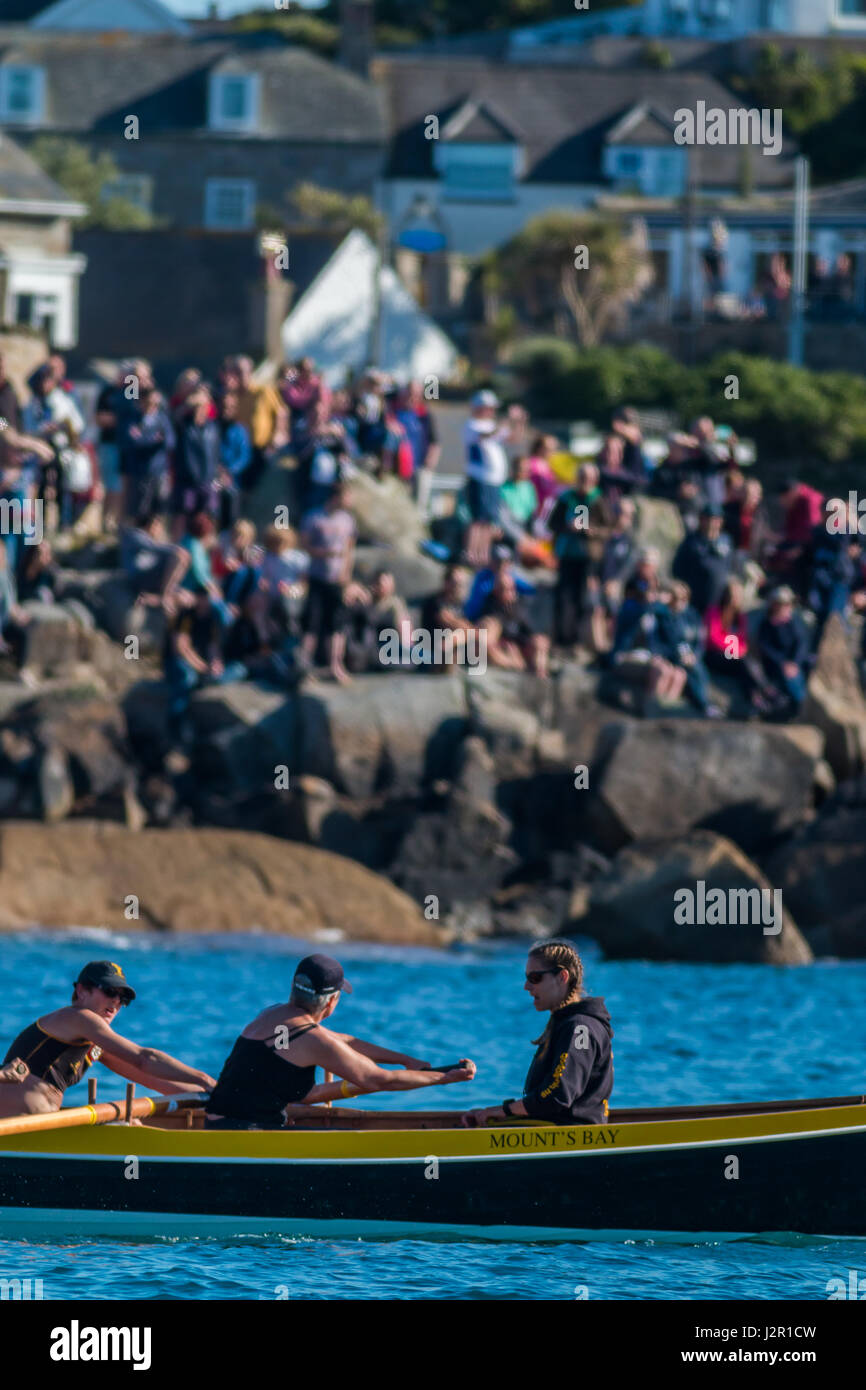 L annuale isole Scilly mondo gig pilota campionati, aprile, 2017 Foto Stock