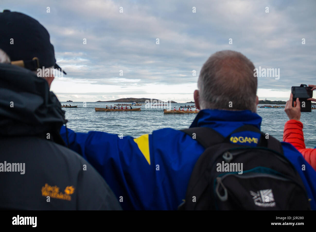 L annuale Isole Scilly mondo Gig pilota campionati, aprile, 2017 Foto Stock