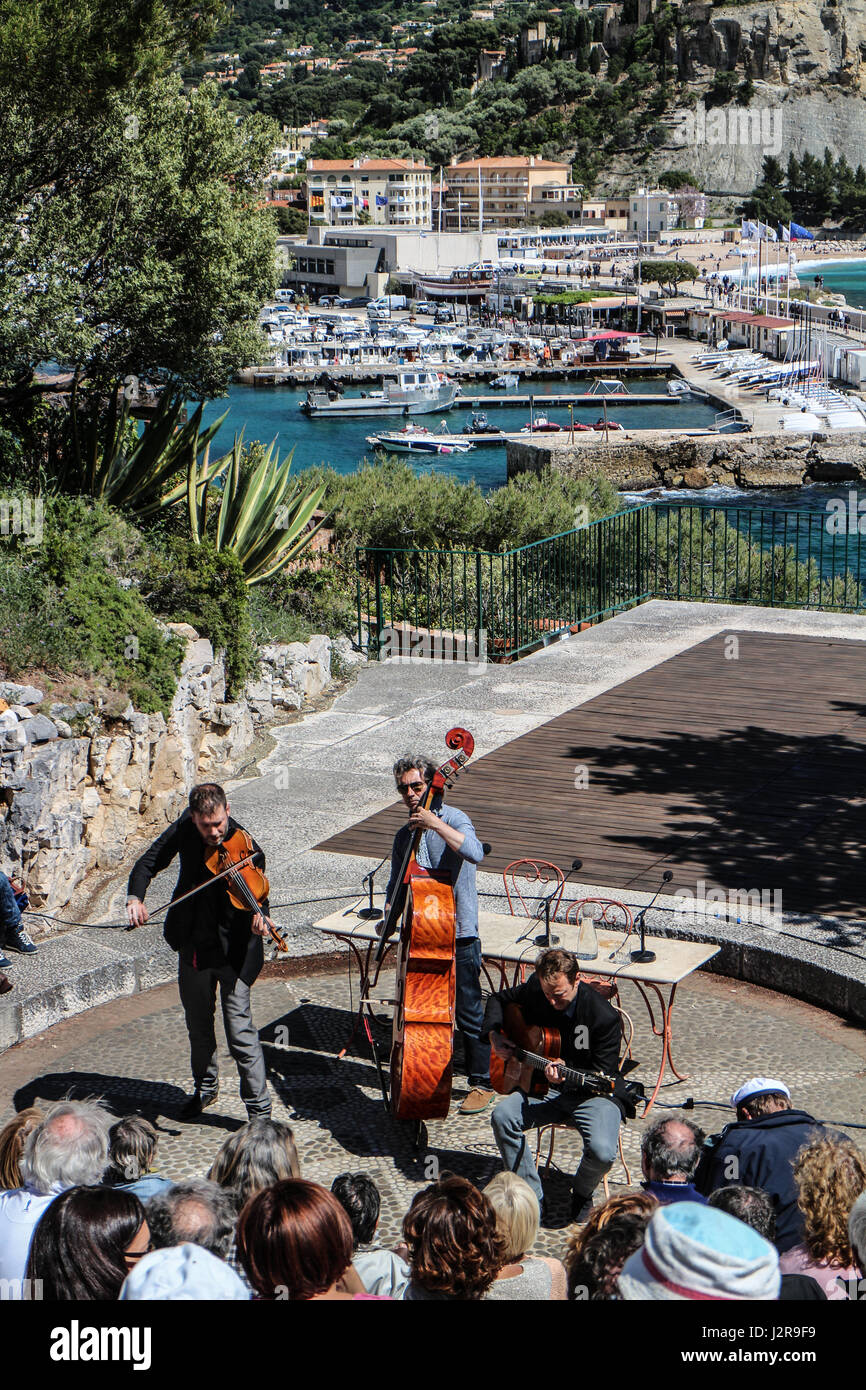 Printemps du livre,Cassis 1 Maggio 2017 Foto Stock