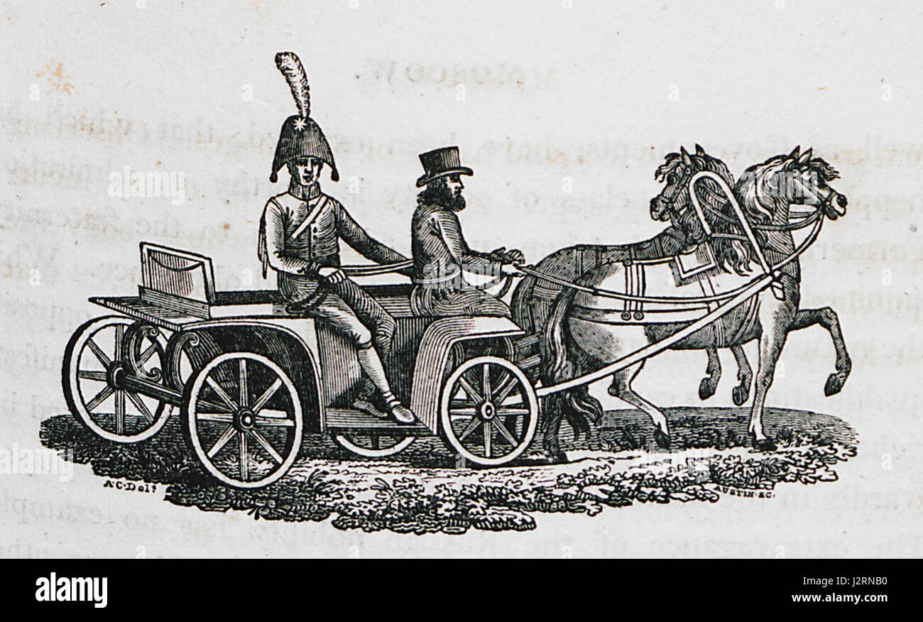 (Un russo Drosky) - Clarke Edward Daniel - 1810 Foto Stock