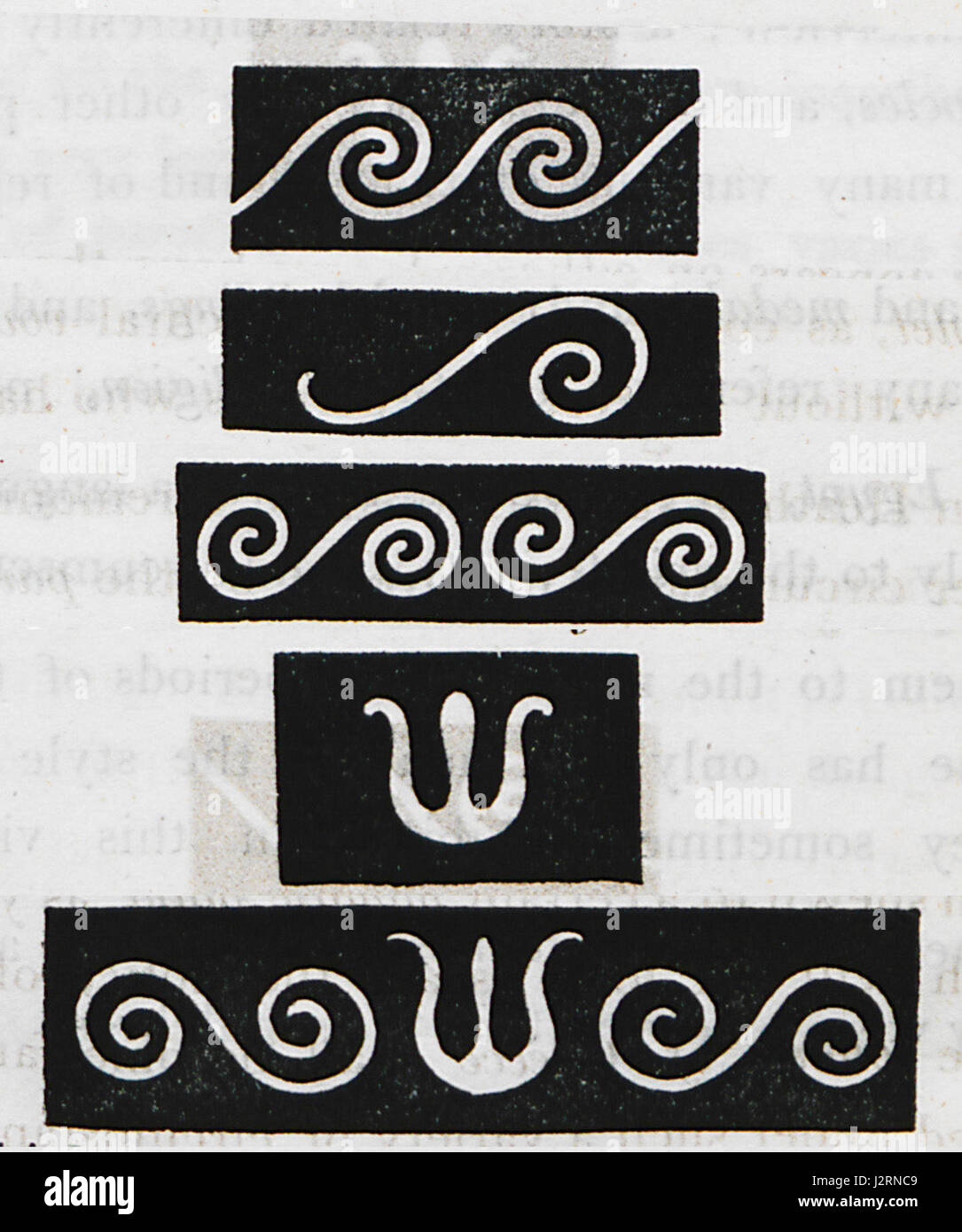 (Vari simboli aventi tutte un riferimento allo stesso oggetto) - Clarke Edward Daniel - 1816 Foto Stock