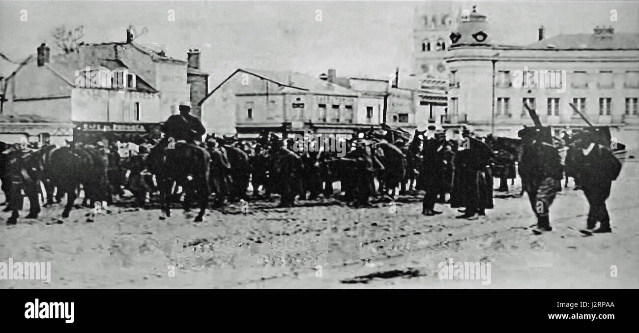 15e Chasseur si riferisce a un'unità militare francese, la 15th Light Infantry, spesso coinvolta in campagne militari durante il XIX e l'inizio del XX secolo. Epernay 4029 verosimilmente si riferisce a un riferimento militare specifico, che potrebbe riguardare un numero di unità o un veicolo militare. Foto Stock