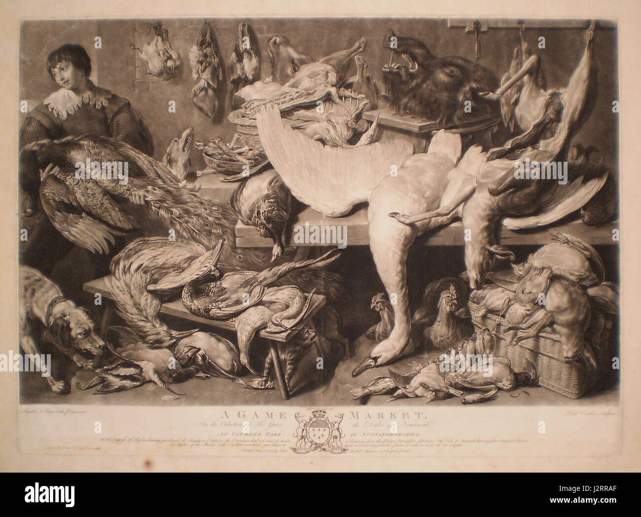 Un mercato del gioco Foto Stock