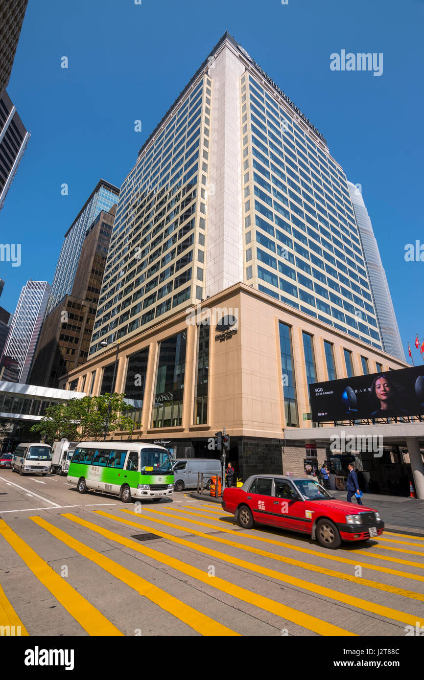 Carta Road, Central, Hong Kong Foto Stock