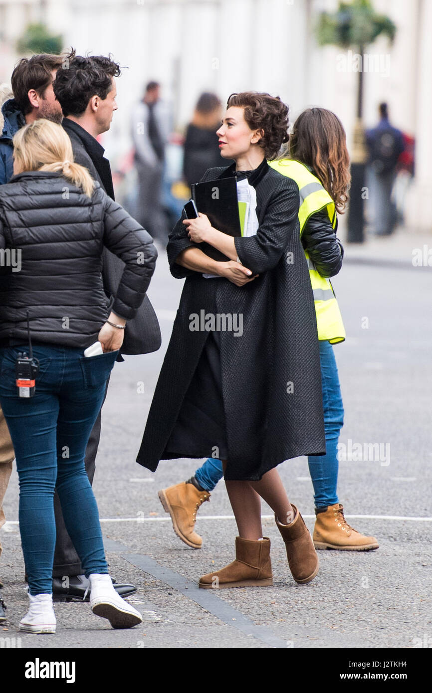 Londra, Regno Unito. Il 30 aprile, 2017. Vanessa Kirby Credito: Polly Thomas/Alamy Live News Foto Stock
