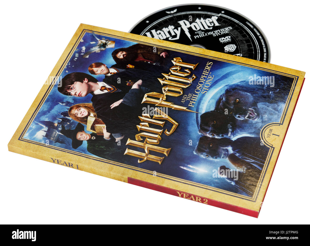 Harry Potter e la pietra filosofale DVD Foto Stock