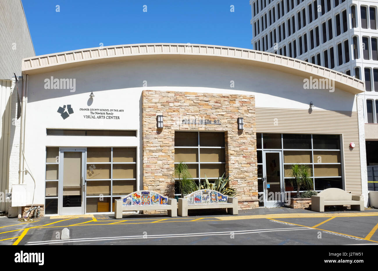 SANTA ANA CA - 30 Aprile 2017: Orange County scuola delle arti. La carta la scuola si rivolge a 7th-dodicesimo grado gli studenti con i talenti in esecuzione, Foto Stock