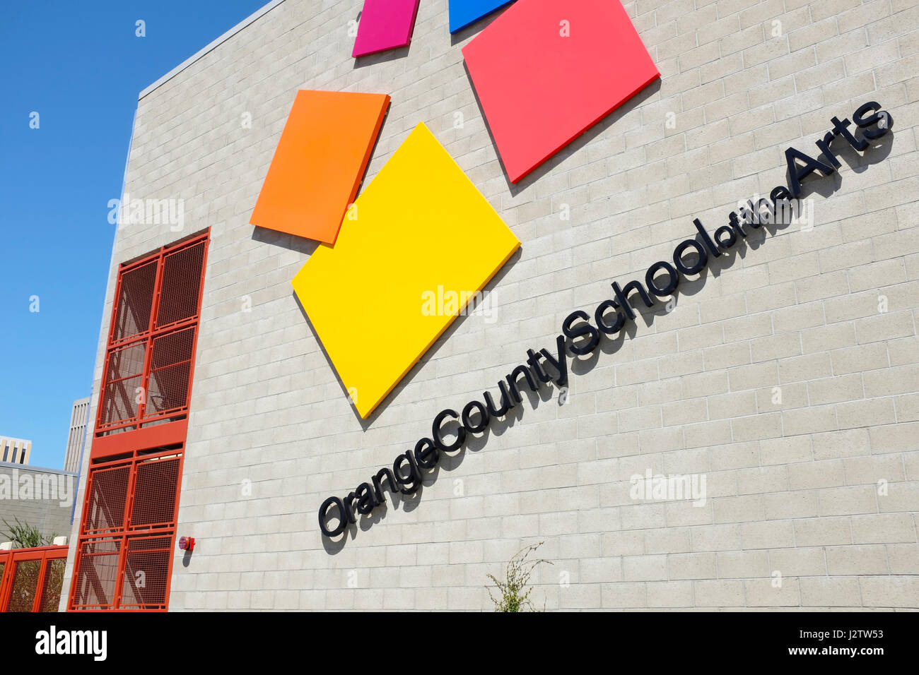 SANTA ANA CA - 30 Aprile 2017: Orange County scuola delle arti. La carta la scuola si rivolge a 7th-dodicesimo grado gli studenti con i talenti in esecuzione, Foto Stock
