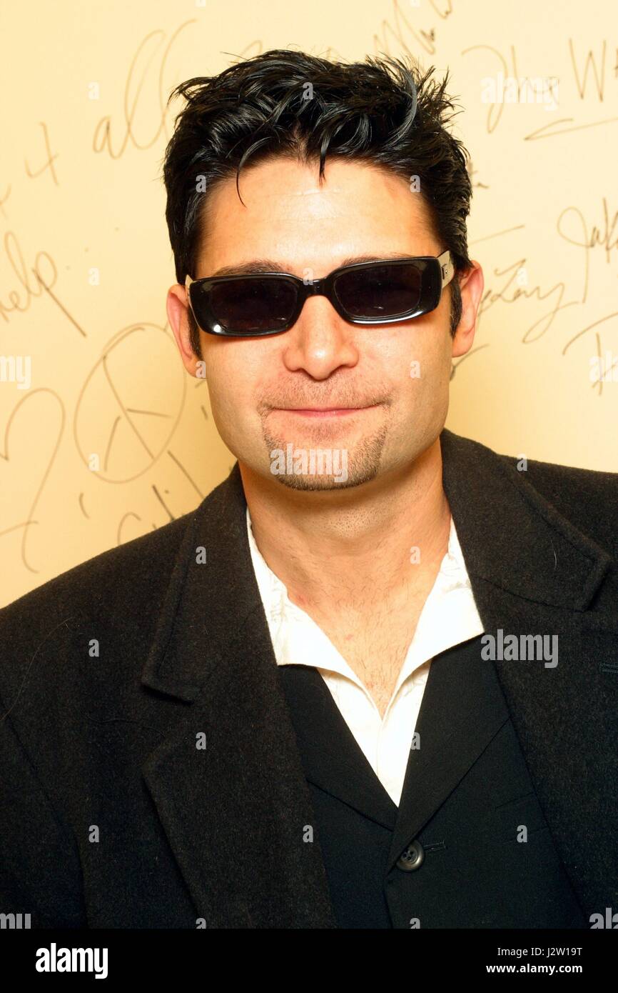 Corey Feldman fotografato in Philadelphia, PA. Novembre 25, 2003. Feldman attualmente starred in realtà show televisivo "SurrealLife.' © Scott Weiner /MediaPunch. Foto Stock