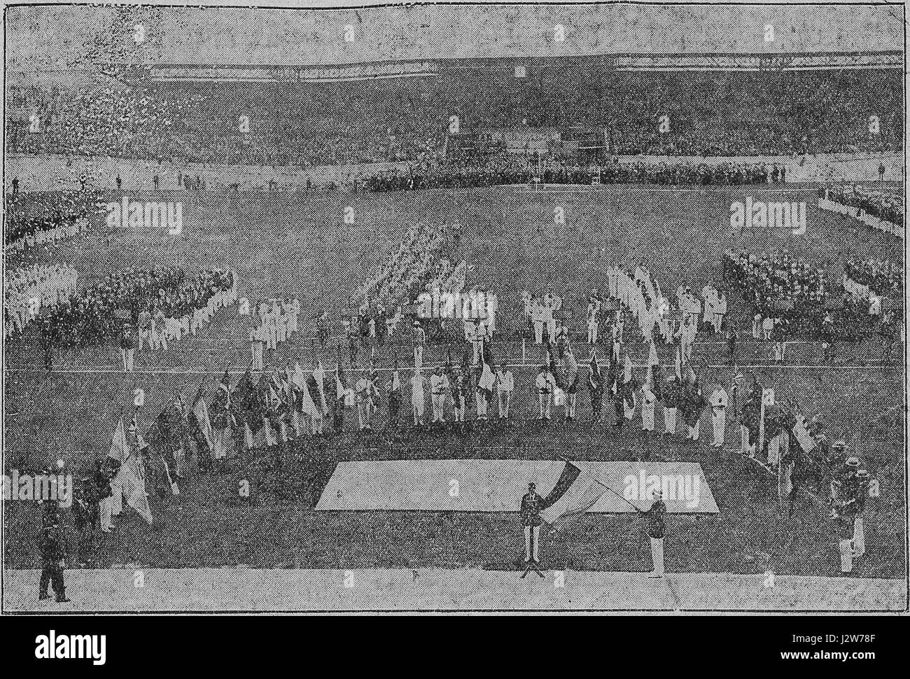 1928 Olimpiadi di estate cerimonia di apertura 001 Foto Stock