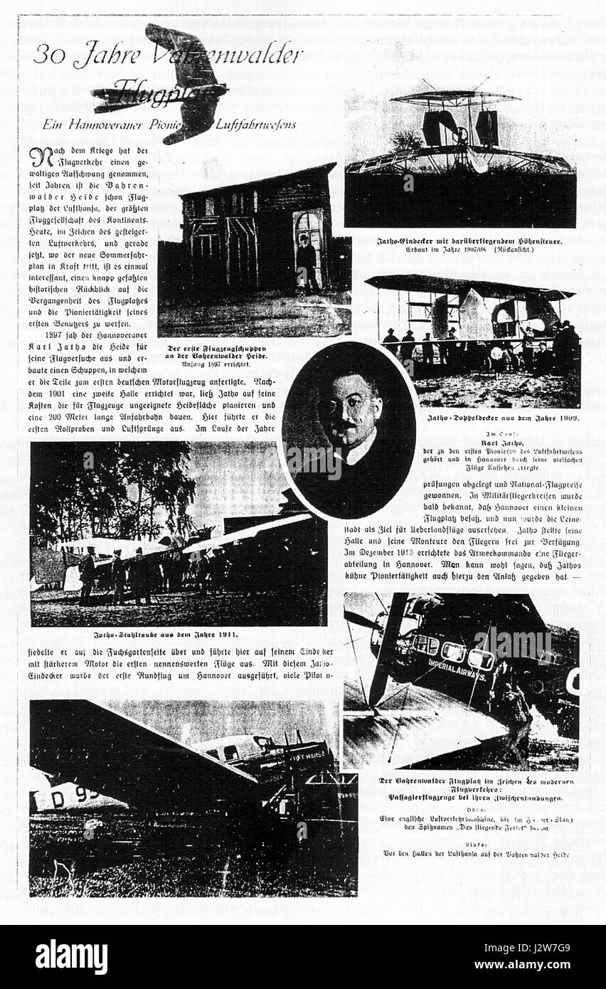 1928-04-15 Hannoverscher Anzeiger Foto Stock