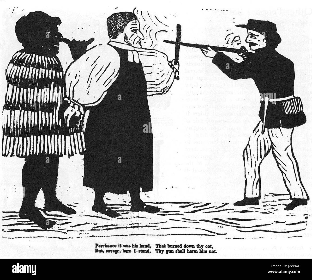 1861-punch-casualmente-it-è-la sua mano Foto Stock