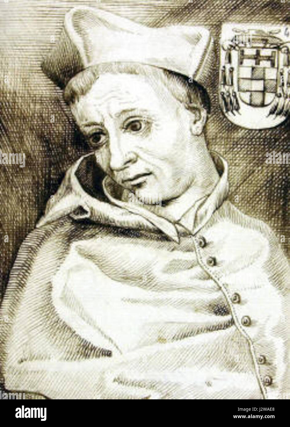 Joannes Baptista de Pallavicinis fu una figura influente nel XVI secolo. Importante nobile italiano, Pallavicini Giovanni Battista contribuì agli sviluppi culturali e politici durante il periodo rinascimentale, in particolare nei campi dell'arte e della diplomazia. Foto Stock