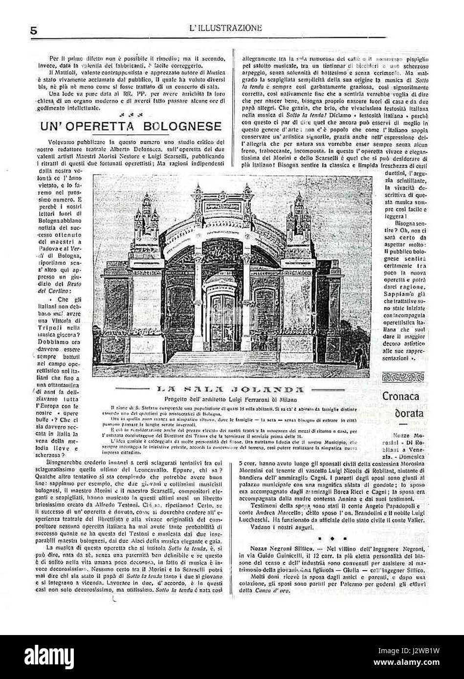 Questo titolo fa riferimento ad un numero di illustrazione, una pubblicazione italiana, datata 30 giugno 1913. Contiene contenuti visivi e scritti sugli eventi e gli argomenti culturali del tempo. Foto Stock