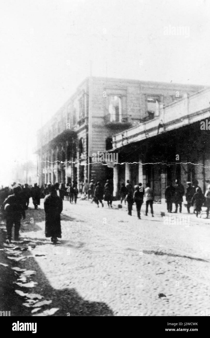 6 giorni di marzo 1918 Foto Stock