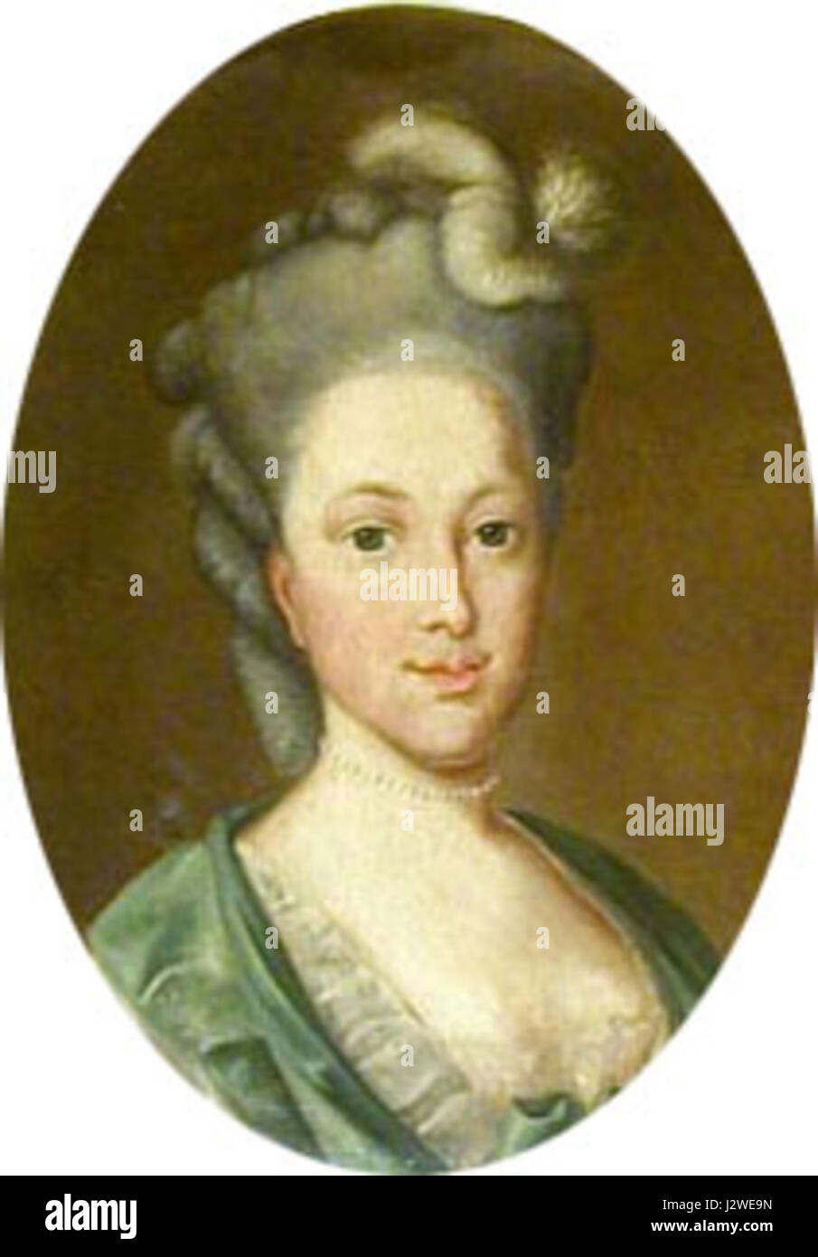 Questo titolo si riferisce a un elemento, documento o opera d'arte relativi all'anno 1747, potenzialmente collegati a Wilhelmine, che potrebbe essere una persona o un riferimento a un evento storico di quel periodo. Foto Stock