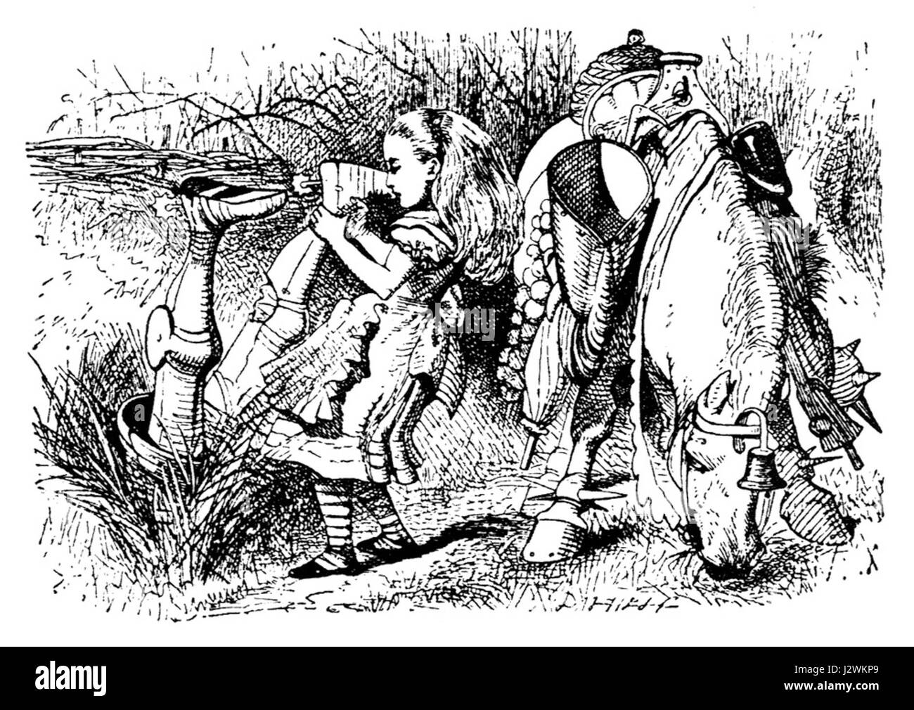 *Alice 1* potrebbe riferirsi ad un personaggio o ad un soggetto legato alla famosa *Alice's Adventures in Wonderland*, o ad un'interpretazione artistica o letteraria di Alice. Il titolo potrebbe suggerire un'opera ispirata alla storia o al personaggio ben noti. Foto Stock