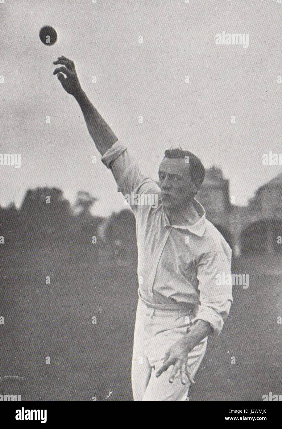 Bosanquet bowling parte anteriore Foto Stock