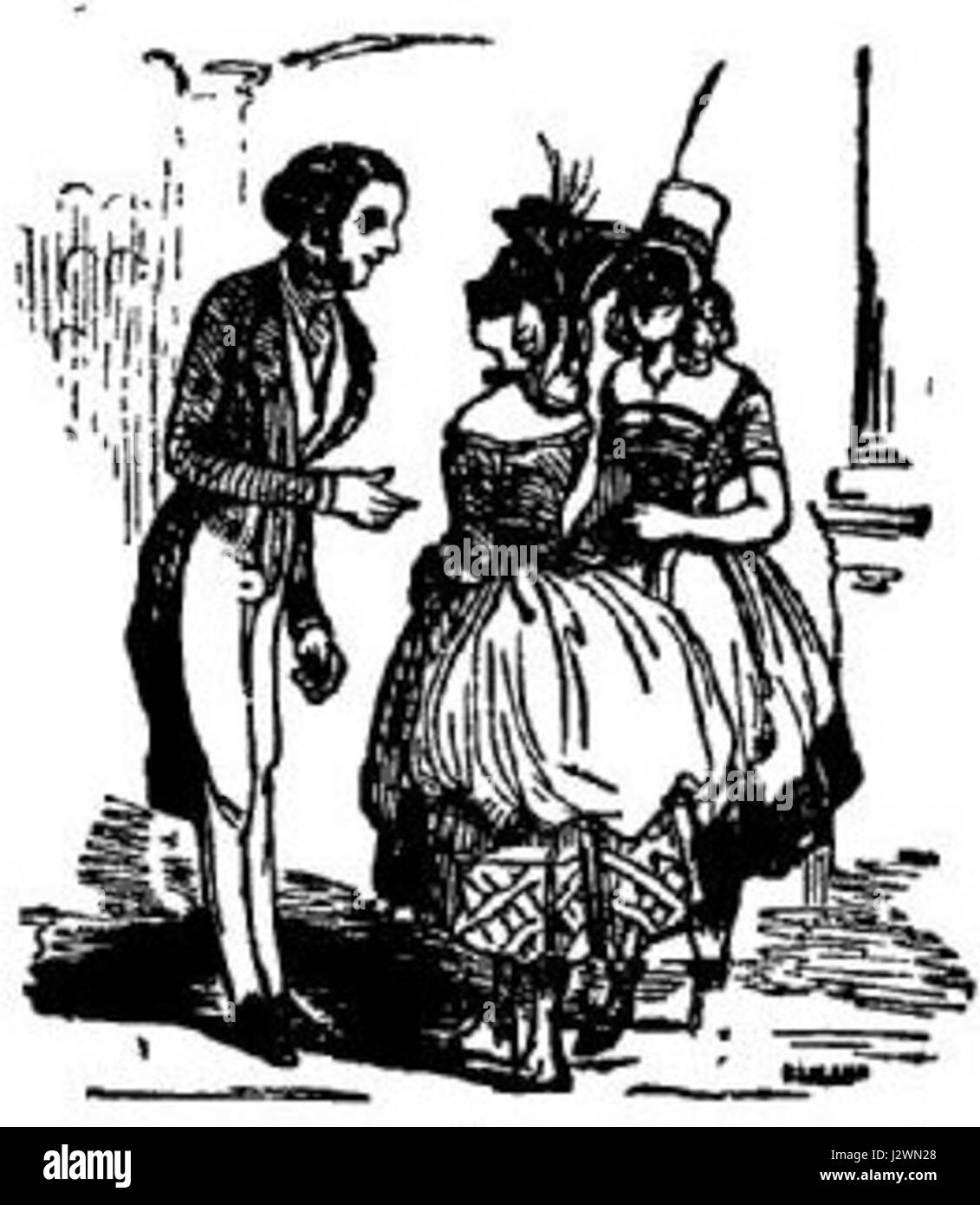 Carnaval 1869 Foto Stock