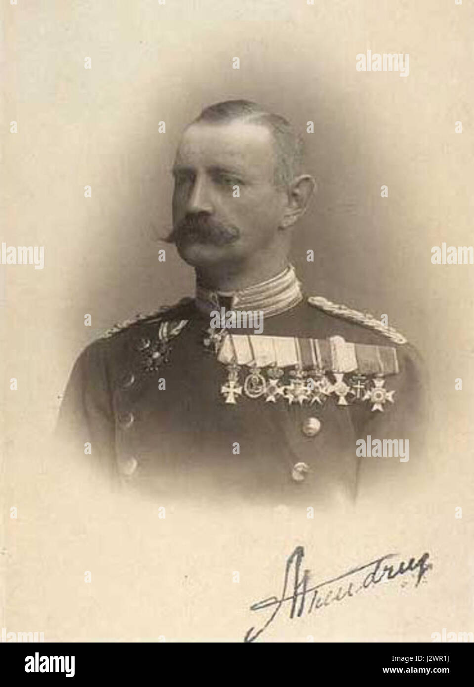 Albert Arendrup da Carl Sonne 01 Foto Stock