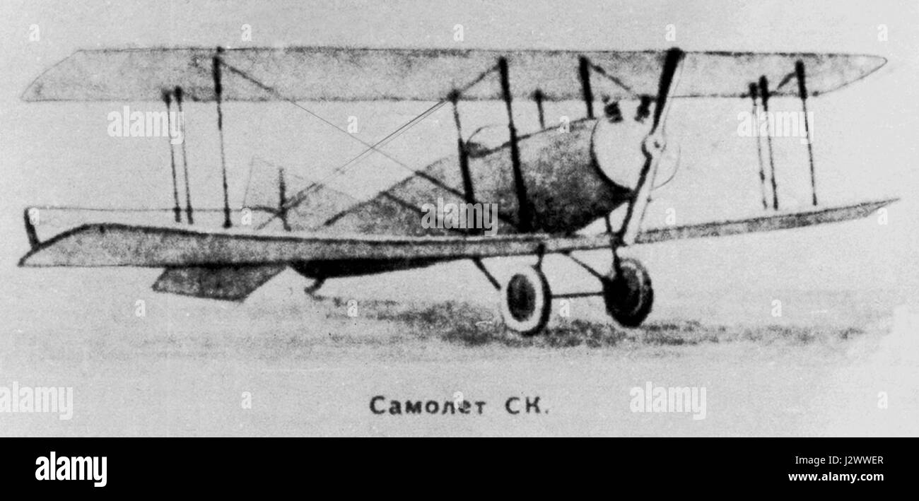 Modello di aeroplano fausek n v Foto Stock